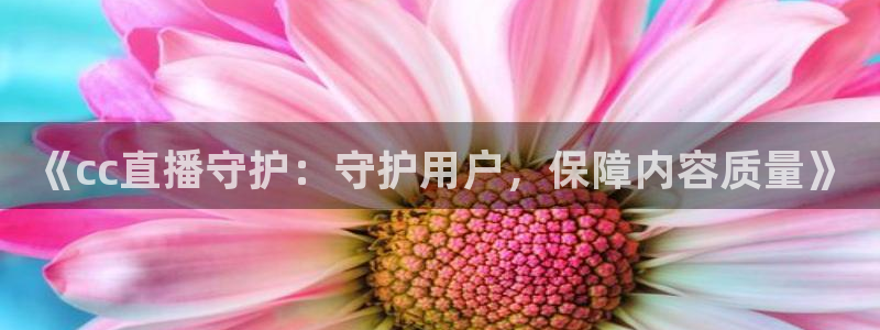 山猫乐球足球直播：《cc直播守护：守护用户，保障内容质量》